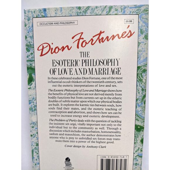 Mixed lot of 6 Dion Fortune Books Occult Magic Wicca Witchcraft Relationships - Picture 3 of 8